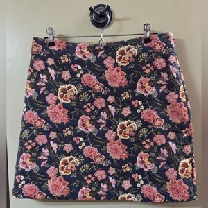 LOFT Pink Mini Pencil Skirt Cocktail